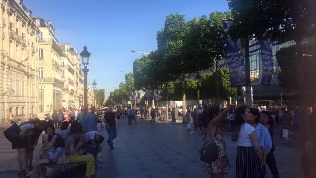 Lokasi Champs-Elysees Avenue (Foto: Dok. Said Didu)