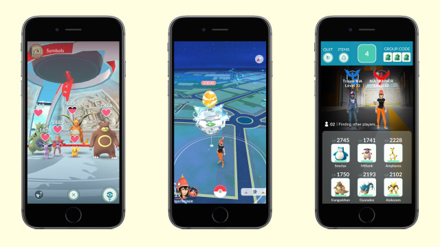 Fitur baru game Pokemon Go. (Foto: Pokemon Go)