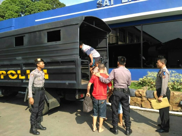 Polres Kuningan Titipkan Sebelas Tahanan Ke Lapas Kelas II