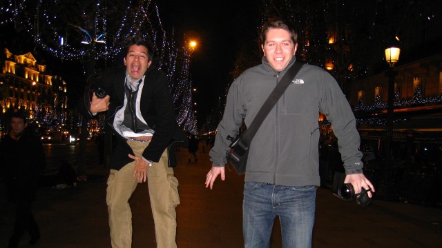 Travis Kalanick dan Garrett Camp di Paris, 2008. (Foto: Melody McCloskey/Flickr)