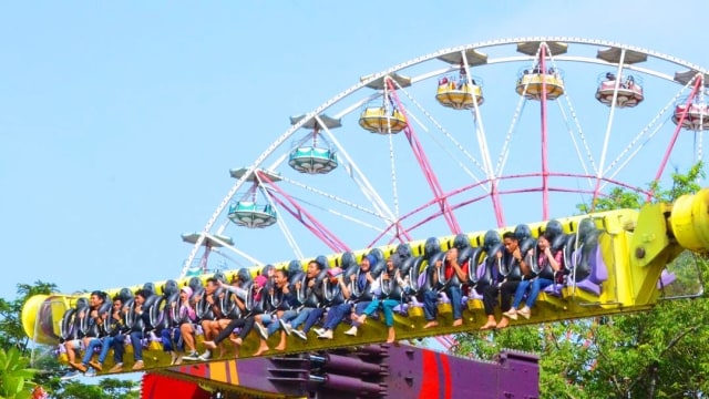 Dunia Fantasi (Dufan), Ancol. (Foto: Instagram @infodufan)