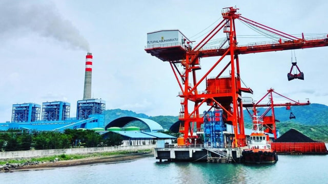 PLTU Palabuhanratu. (Foto: Instagram @a._nugroho)