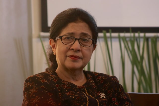 Menkes Nila Moeloek (Foto: Fanny Kusumawardhani/kumparan)
