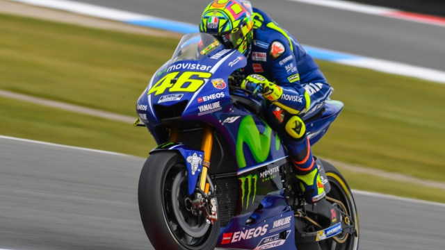 Rossi dalam sesi latihan bebas di GP Belanda. (Foto: MotoGP)