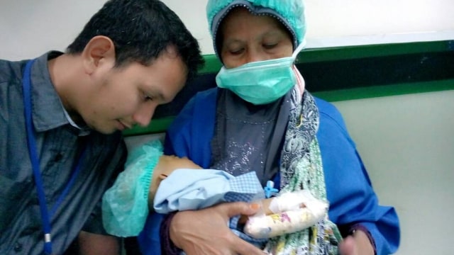Mishalova, Bayi Penderita Atresia Biller (Foto: Dok. Hanindya)