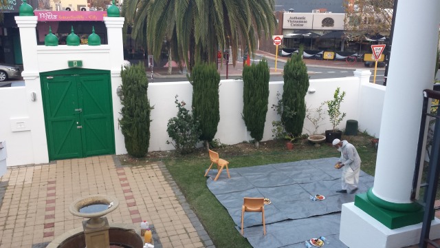 Mengintip NorthBridge dari Perth Mosque (Foto: Iqbal Aji Daryono)