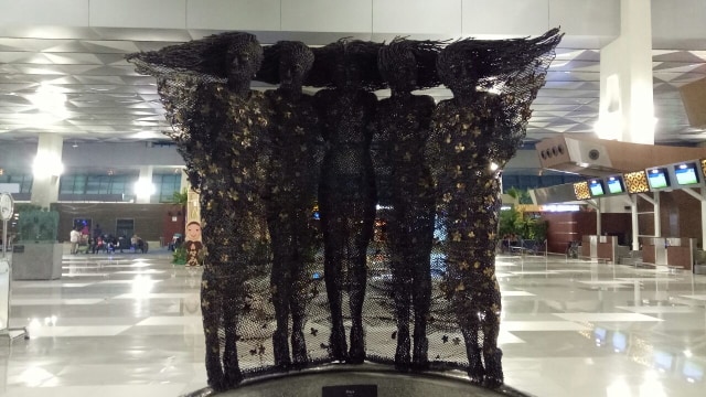 Maya (Virtual), karya Nyoman Nuarta (Foto: Amanaturrosyidah/kumparan)