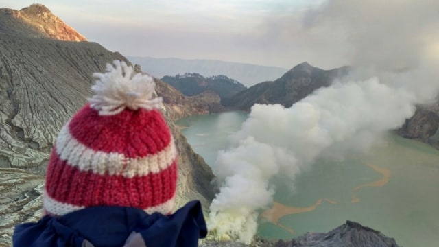 Puncak Kawah Ijen. (Foto: Aditia Rijki Nugraha/kumparan)