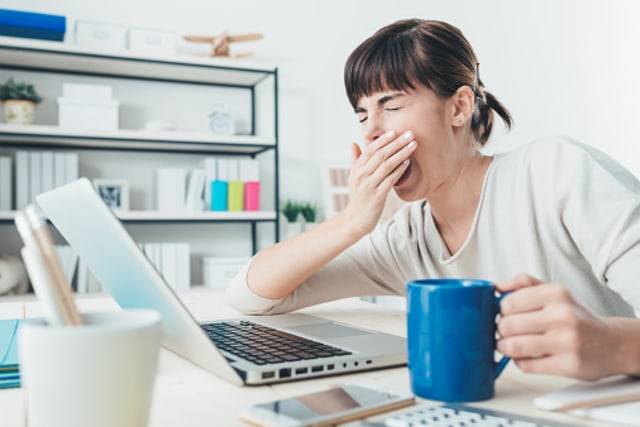 Tidak mendapatkan tidur yang cukup.  (Foto: dok. thinkstock)