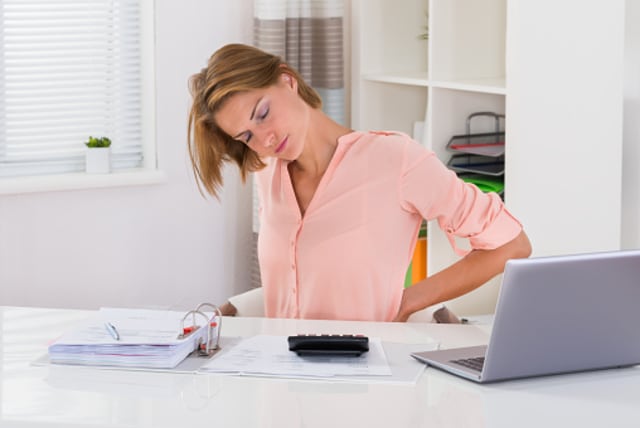 Leher dan punggung sakit.  (Foto: dok. thinkstock)