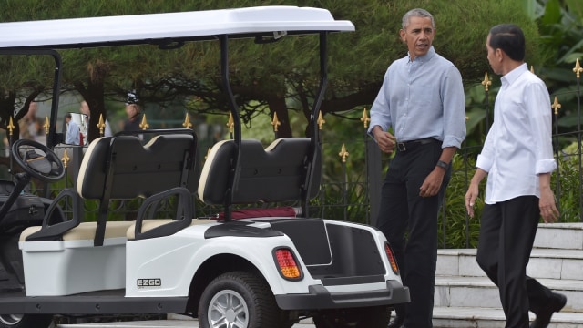 Jokowi dan Obama (Foto: Reuters/Adek Berry)