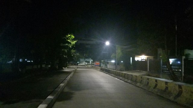 Lokasi dekat penusukan  (Foto: Aria Pradana/kumparan)