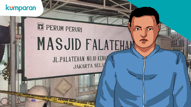 Mulyadi, pelaku penikaman Brimob (Foto: Bagus Permadi/kumparan)