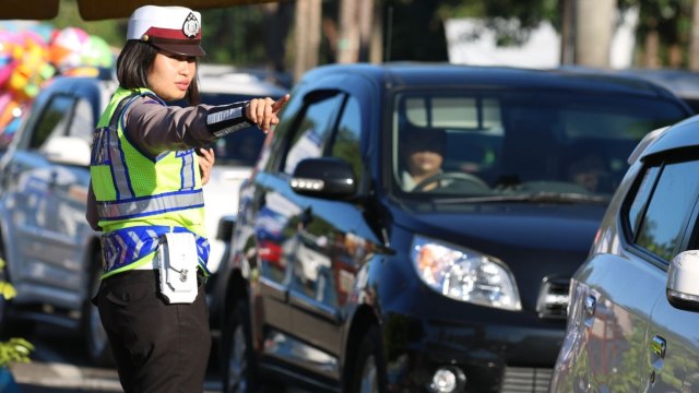Kemacetan Puncak, Bogor. (Foto: Dok. Polres Bogor)