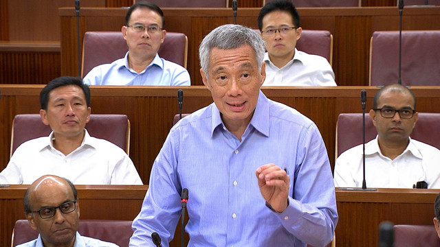 Lee Hsien Loong, PM Singapura. Foto: Parliament House of Singapore/Handout via REUTERS