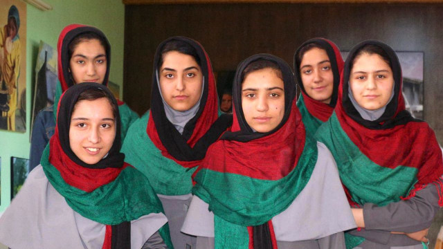 Tim robotik Afghanistan (Foto: Dok. First Global)