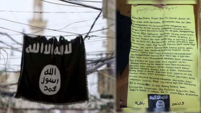 Surat ISIS (Foto: Reuters-Istimewa)