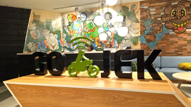 Kantor pusat Gojek. (Foto: Muhammad Fikrie/kumparan)