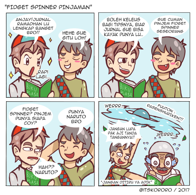 Fidget Spinner Pinjaman