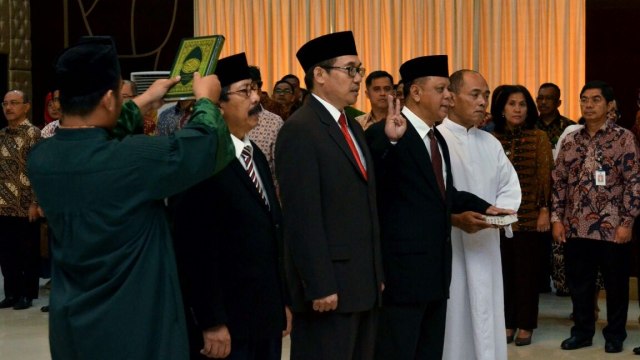 Pelantikan Tiga Deputi UKP-PIP (Foto: Istimewa)