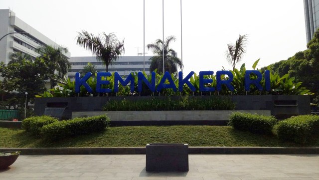 Gedung Kemenaker RI Foto: Jihad Akbar/kumparan