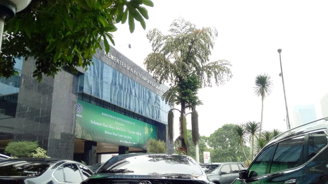 Gedung Kemenaker RI Foto: Jihad Akbar/kumparan