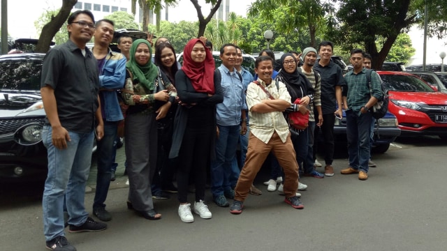 Karyawan anak perusahaan MNC Group (Foto: Jihad Akbar/kumparan)