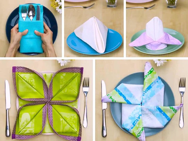 Easy and Stylish Ways to Fold a Napkin