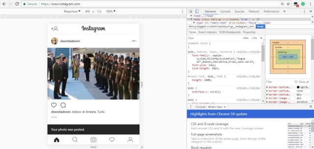 Foto selesai diunggah (Foto: Deanda Dewindaru/kumparan)