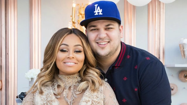 Blac Chyna dan Rob Kardashian (Foto: Twitter @robkardashian)