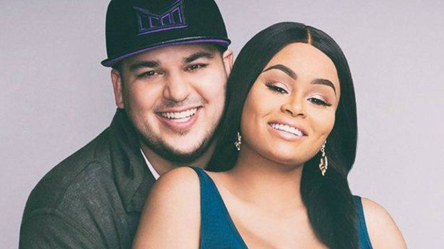 Rob Kardashian dan Blac Chyna (Foto: Facebook @RobKardashian)