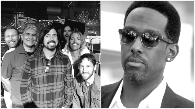 Foo Fighters dan Shawn Stockman 'Boyz II Men' (Foto: Facebook)