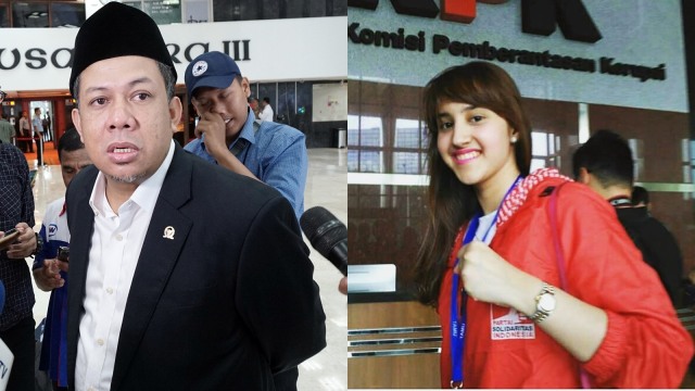 Fahri Hamzah dan Tsamara Amany (Foto: Aditia Noviansyah/kumparan dan Facebook Tsamara Amany)