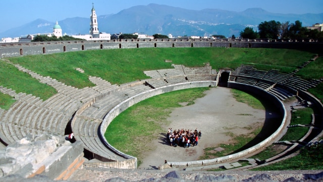 Amphitheatre Pompeii (Foto: Wikimedia Commons)