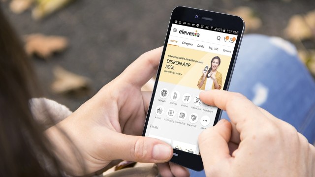 Situs e-commerce Elevenia. (Foto: Elevenia)