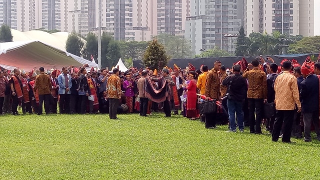 JK di Acara Paguyuban Masyarakat Batak Simbolon (Foto: Kevin Kurnianto/kumparan)