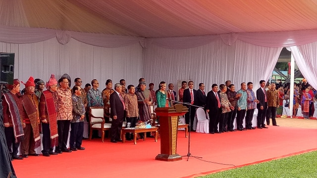 JK di Acara Paguyuban Masyarakat Batak Simbolon (Foto: Kevin Kurnianto/kumparan)