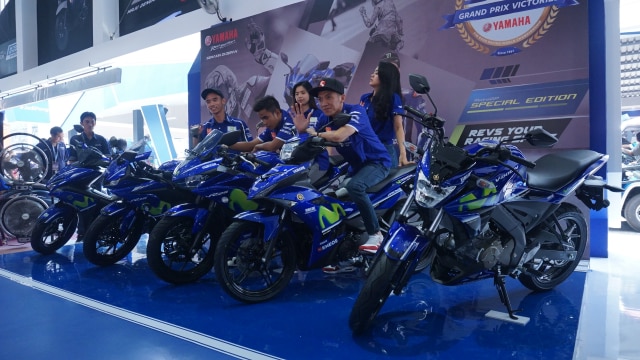 Yamaha Movistar Edition  (Foto: Gesit Prayogi/kumparan.com)