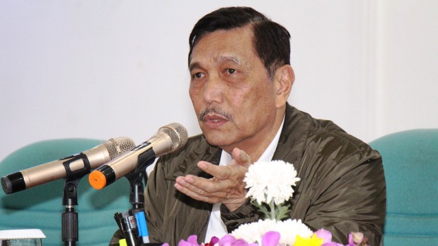 Menko Luhut Hadiri Rakor BPOPDT, Santu (Foto: Dok. Biro Pers Kementerian Maritim)