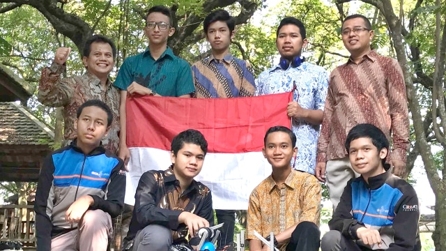 Indonesia Robotic Team dari Madrasah TechnoNatura. (Foto: Telkom)