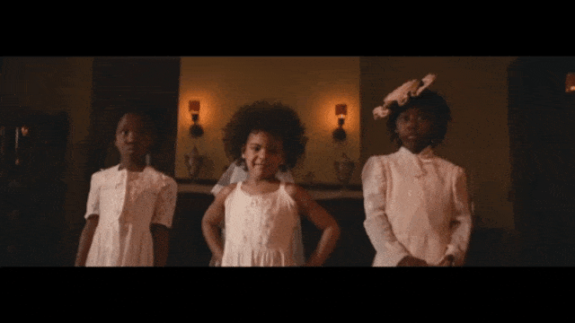 Blue Ivy di video klip 'Formation' (Foto: YouTube.com @ beyonceVEVO)