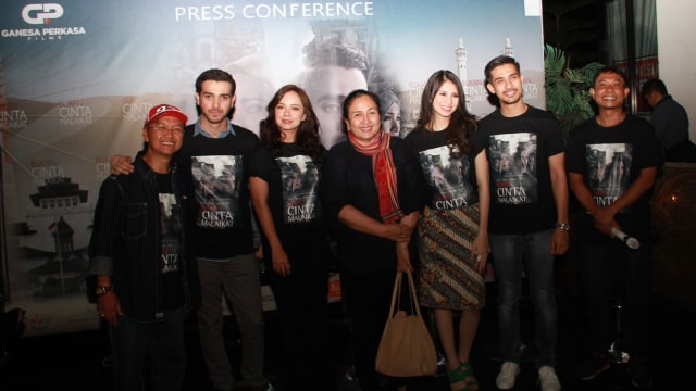 Para Pemain Bukan Cinta Malaikat. (Foto: Munady Widjaja)