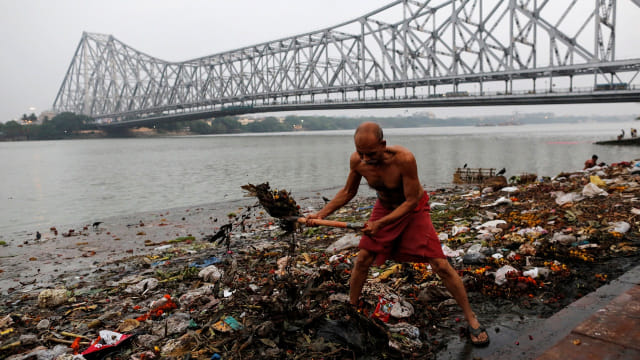Sungai Gangga Tercemar Foto: REUTERS/Danish Siddiqui