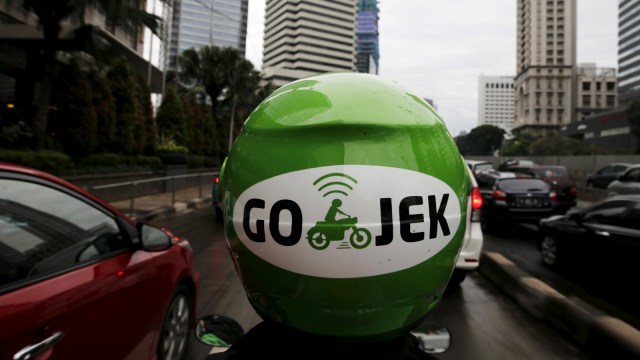 Gojek. (Foto: Reuters/Beawiharta)