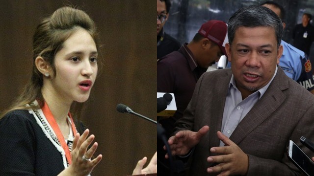 Tsamara Amany dan Fahri Hamzah (Foto: Facebook Tsamara Amany dan Fanny Kusumawardhani/kumparan)