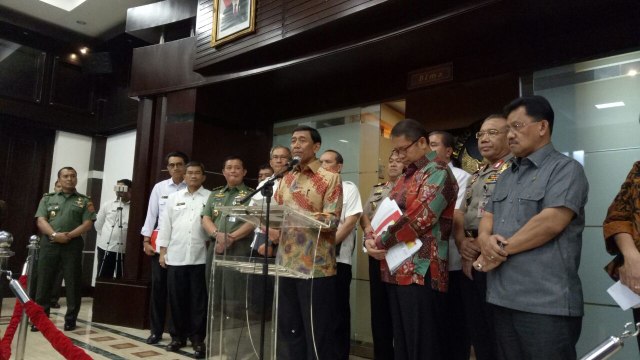 Wiranto bacakan Perppu Ormas (Foto: Wahyuni Sahara/kumparan)