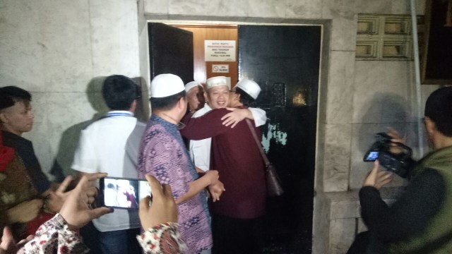 Al-Khaththath ditangguhkan penahanannya (Foto: Johanes Hutabarat/kumparan)