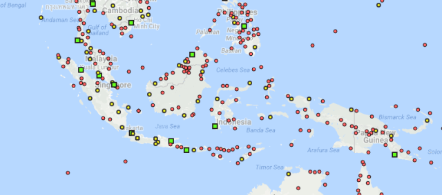 Peta Rute Penerbangan Seluruh Dunia