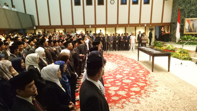 Pelantikan Pejabat Pemprov DKI Jakarta (Foto: Nadia Jovita Injilia Riso/kumparan)
