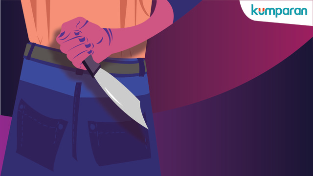 Ilustrasi Penusukan Foto: Andina Dwi Utari/kumparan